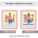 Rama Foto Flippy, cu Magnet, din Lemn, cu Spatiu Pentru Depozitare, Pentru Desene si Picturi A4, Sticla Securizata, Rama MDF, 21x30 cm, Roz Rama Foto Flippy, cu Magnet, din Lemn, cu Spatiu Pentru Depozitare, Pentru Desene si Picturi A4, Sticla Securizata, Rama MDF, 21x30 cm, Roz