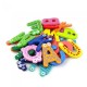Set 26 Magneti de Frigider pentru Copii, Flippy, Model Alfabet A-Z, Figurine Amuzante, din Lemn, Multicolor Set 26 Magneti de Frigider pentru Copii, Flippy, Model Alfabet A-Z, Figurine Amuzante, din Lemn, Multicolor