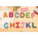 Set 26 Magneti de Frigider pentru Copii, Flippy, Model Alfabet A-Z, Figurine Amuzante, din Lemn, Multicolor Set 26 Magneti de Frigider pentru Copii, Flippy, Model Alfabet A-Z, Figurine Amuzante, din Lemn, Multicolor