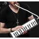 Muzicuta Melodica 32 Clape, Flippy, din ABS, pentru Incepatori, 45 x 13 x 7 cm, Include Husa si Suflator, Negru Muzicuta Melodica 32 Clape, Flippy, din ABS, pentru Incepatori, 45 x 13 x 7 cm, Include Husa si Suflator, Negru