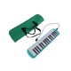 Muzicuta Melodica 32 Clape, Flippy, din ABS, pentru Incepatori, 45 x 13 x 7 cm, Include Husa si Suflator, Verde Muzicuta Melodica 32 Clape, Flippy, din ABS, pentru Incepatori, 45 x 13 x 7 cm, Include Husa si Suflator, Verde
