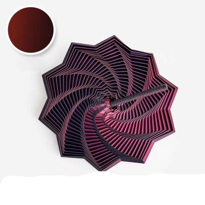 Jucarie decompresie, Stea 3D octogonala, maner spirala turn magic geometric, 11 cm, Negru Rosu Jucarie decompresie, Stea 3D octogonala, maner spirala turn magic geometric, 11 cm, Negru Rosu