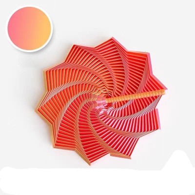 Jucarie decompresie, Stea 3D octogonala, maner spirala turn magic geometric, 17 cm, Roz Gold Jucarie decompresie, Stea 3D octogonala, maner spirala turn magic geometric, 17 cm, Roz Gold