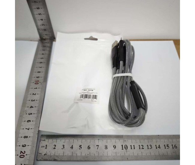 Cablu Multifunctional de Incarcare pentru Telefon 3in 1, Flippy, Cablu de incarcare rapida 66W, potrivit pentru Auto, Universal pentru Android si iOS, 1.2M, Negru Cablu Multifunctional de Incarcare pentru Telefon 3in 1, Flippy, Cablu de incarcare rapida 66W, potrivit pentru Auto, Universal pentru Android si iOS, 1.2M, Negru