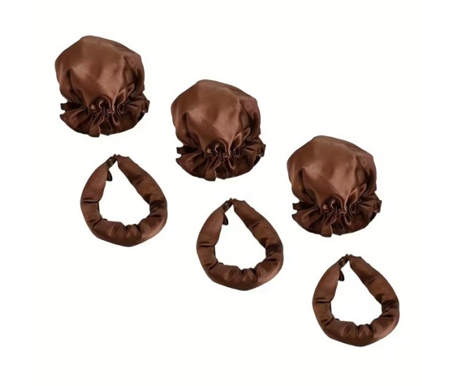 Accesoriu de Ondulat Parul, Flippy, fara Caldura, din Poliester, Manual, Prin Rasucire, 29 x 4 cm, Maro Accesoriu de Ondulat Parul, Flippy, fara Caldura, din Poliester, Manual, Prin Rasucire, 29 x 4 cm, Maro