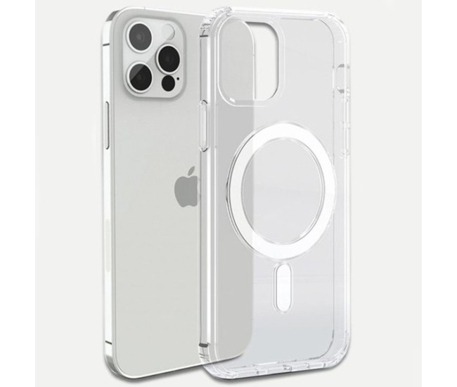 Husa protectie Flippy pentru iPhone 14 Pro Max Mag Safe, 2 in 1 incarcare si magnet, Acril, Transparenta Husa protectie Flippy pentru iPhone 14 Pro Max Mag Safe, 2 in 1 incarcare si magnet, Acril, Transparenta