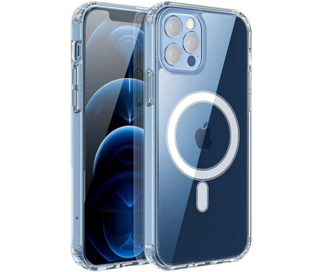 Husa protectie Flippy pentru iPhone 14 Pro Max Mag Safe, 2 in 1 incarcare si magnet, Acril, Transparenta Husa protectie Flippy pentru iPhone 14 Pro Max Mag Safe, 2 in 1 incarcare si magnet, Acril, Transparenta