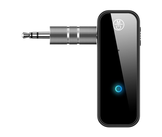 Adaptor audio auto Flippy Bluetooth B46, Jack 3.5mm, negru