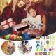 Advent Calendar Fidget Toys, Flippy, Model Craciun, Multicolor Advent Calendar Fidget Toys, Flippy, Model Craciun, Multicolor