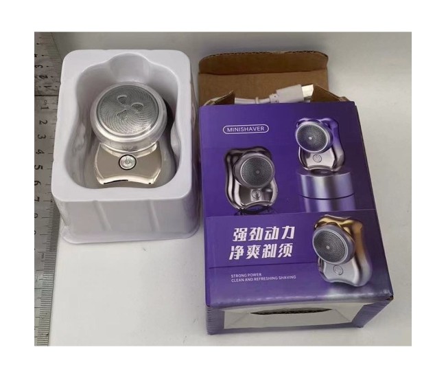 Aparat de Ras Electric, Flippy, Portabil, Incarcare USB Type-C, Autonomie >60 min, 6.5 x 4.5 x 4 cm, 5V, 3.7W, Negru