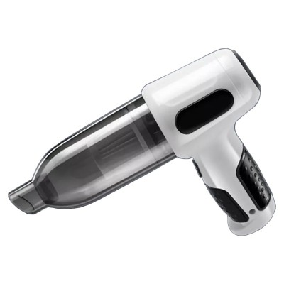 Aspirator Auto Tip Pistol, Flippy, Aspirator cu Aspirare si Suflare, pentru Casa Masina, Multifunctional fara Fir, incarcare 4000mAh, Alb