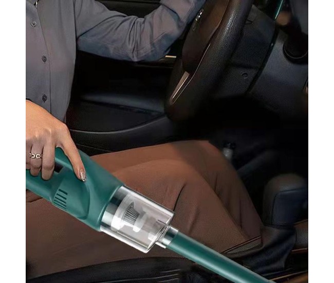 Aspirator Portabil fara Fir, Flippy, Incarcare USB, Pentru Casa si Masina, Autonomie 45 min, Verde Aspirator Portabil fara Fir, Flippy, Incarcare USB, Pentru Casa si Masina, Autonomie 45 min, Verde