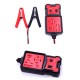 Tester Relee Auto, Flippy, Slot Card 12-24 V, Pentru Relee 4 si 5 Pini, Cu Indicator LED, Cablu 89 cm, 11x5.7 cm, Negru
