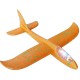 Avion Planor cu Pilot, Flippy, Din Polistiren, Cu Lumini in Cabina Pilotului, Lungime 47 cm, Portocaliu Avion Planor cu Pilot, Flippy, Din Polistiren, Cu Lumini in Cabina Pilotului, Lungime 47 cm, Portocaliu