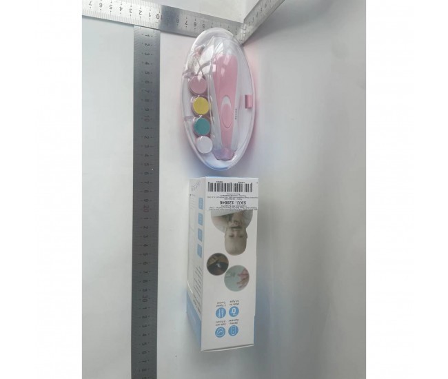 Set Pila Electrica pentru Copii si Bebelusi, Flippy, ABS, 6 Accesorii, cu Lumina LED, Roz Alb Set Pila Electrica pentru Copii si Bebelusi, Flippy, ABS, 6 Accesorii, cu Lumina LED, Roz Alb