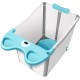 Cada Pliabila pentru Baie, Flippy, din PP+TPE, pentru Copii +6 Luni, Model Ursulet, Scaun de Interior, Detasabil, 82 x 50 x 54 cm, Albastru Cada Pliabila pentru Baie, Flippy, din PP+TPE, pentru Copii +6 Luni, Model Ursulet, Scaun de Interior, Detasabil, 82 x 50 x 54 cm, Albastru