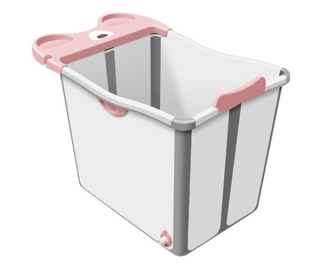 Cada Pliabila pentru Baie, Flippy, din PP+TPE, pentru Copii +6 Luni, Model Ursulet, Scaun de Interior, Detasabil, 82 x 50 x 54 cm, Roz Cada Pliabila pentru Baie, Flippy, din PP+TPE, pentru Copii +6 Luni, Model Ursulet, Scaun de Interior, Detasabil, 82 x 50 x 54 cm, Roz