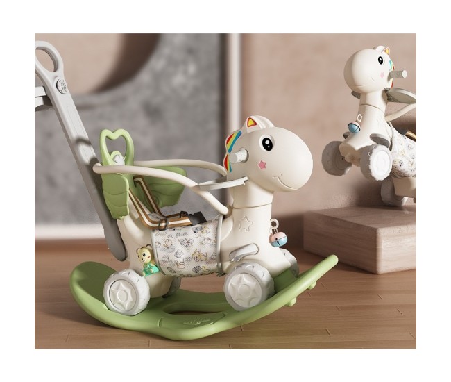 Balansoar pentru Copii, Flippy, 3in1, cu Spatar si Bara de Siguranta, Maner cu Cos de Basket, Tava de Masa, Roti Luminoase, 80 x 43 x 83 cm, din Plastic, + 3 Ani, Verde Balansoar pentru Copii, Flippy, 3in1, cu Spatar si Bara de Siguranta, Maner cu Cos de Basket, Tava de Masa, Roti Luminoase, 80 x 43 x 83 cm, din Plastic, + 3 Ani, Verde