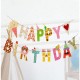 Banner Happy Birthday 100x200 cm, Flippy, Rola de Ata Inclusa, Tematica Candy, Multicolor Banner Happy Birthday 100x200 cm, Flippy, Rola de Ata Inclusa, Tematica Candy, Multicolor