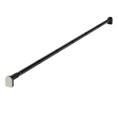 Bara Telescopica Multifunctionala, Flippy, din Otel Inoxidabil si ABS, Utilizare Universala, Extensie 220 - 240 cm, Fara Perforare Perete, Negru Bara Telescopica Multifunctionala, Flippy, din Otel Inoxidabil si ABS, Utilizare Universala, Extensie 220 - 240 cm, Fara Perforare Perete, Negru