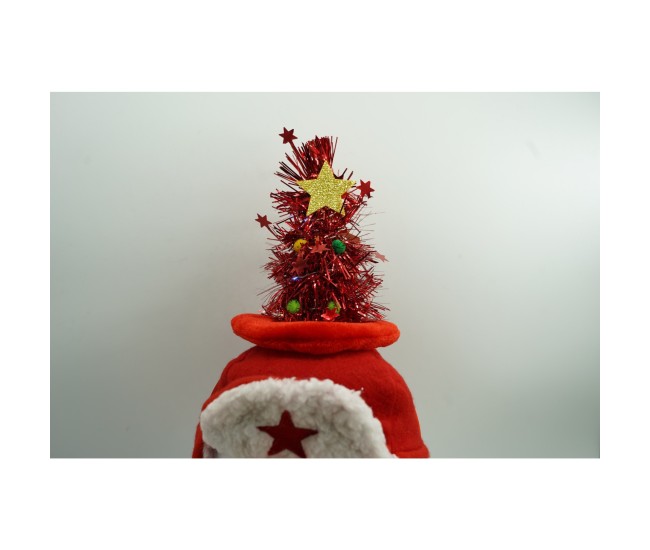 Bentita/cerc brad de Craciun, culoare rosie, marime standard, Flippy Bentita/cerc brad de Craciun, culoare rosie, marime standard, Flippy