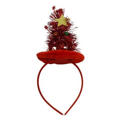 Bentita/cerc brad de Craciun, culoare rosie, marime standard, Flippy Bentita/cerc brad de Craciun, culoare rosie, marime standard, Flippy