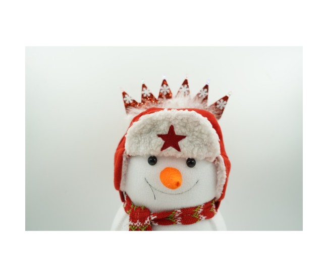 Bentita/cerc de Craciun, culoare rosie, marime standard, Flippy Bentita/cerc de Craciun, culoare rosie, marime standard, Flippy