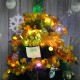 Beteala Craciun cu LED, Aurie, model cu paiete rotunde, 2 m x 5 cm, PVC, Sir, Artificiala, Flippy Beteala Craciun cu LED, Aurie, model cu paiete rotunde, 2 m x 5 cm, PVC, Sir, Artificiala, Flippy