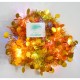 Beteala Craciun cu LED, Aurie, model cu paiete rotunde, 2 m x 5 cm, PVC, Sir, Artificiala, Flippy Beteala Craciun cu LED, Aurie, model cu paiete rotunde, 2 m x 5 cm, PVC, Sir, Artificiala, Flippy