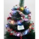 Beteala Craciun cu LED, Rosie, model cu fulgi de nea, 2 m x 5 cm, PVC, Sir, Artificiala, Flippy Beteala Craciun cu LED, Rosie, model cu fulgi de nea, 2 m x 5 cm, PVC, Sir, Artificiala, Flippy
