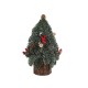 Decoratiune Craciun pentru Masa, Flippy, Ornament de Decor Model Brad de Craciun de Dimensiuni Mici, pentru Birou si Interior, din Plastic 26 x 12 x 12 cm, Verde Decoratiune Craciun pentru Masa, Flippy, Ornament de Decor Model Brad de Craciun de Dimensiuni Mici, pentru Birou si Interior, din Plastic 26 x 12 x 12 cm, Verde
