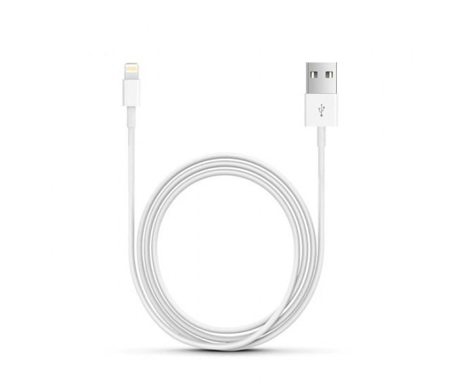 Cablu Date Flippy, compatibil cu iPhone, 2A, 1 m, WUW-X83, Blister, Alb Cablu Date Flippy, compatibil cu iPhone, 2A, 1 m, WUW-X83, Blister, Alb