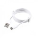 Cablu Date 2A Type-C 1 m WUW-X83 Flippy Blister, Alb Cablu Date 2A Type-C 1 m WUW-X83 Flippy Blister, Alb