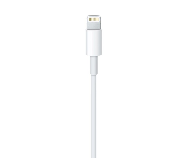 Cablu Date Apple Lightning 1m Alb Cablu Date Apple Lightning 1m Alb