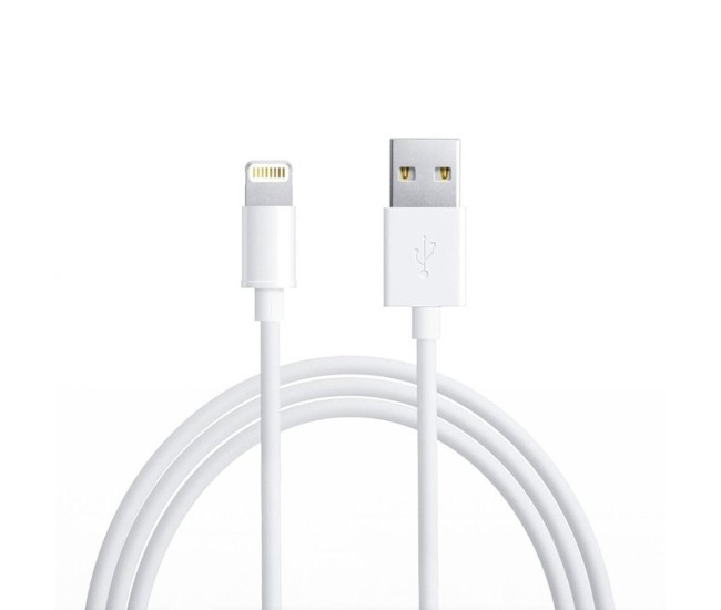 Cablu de date / Incarcare lungime 3 m, Flippy compatibil Apple iPhone 5, 5C, 5S, 6, 6 Plus, 6S, 6S Plus, SE, 7, 7 Plus, 8, 8 Plus, X, XS, XS MAX, 11, 11PRO, 11 PRO MAX, seria iPhone 12, iPhone 13, iPhone 14, Alb