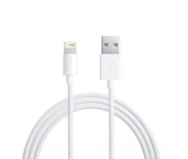 Cablu de date / Incarcare lungime 3 m, Flippy compatibil Apple iPhone 5, 5C, 5S, 6, 6 Plus, 6S, 6S Plus, SE, 7, 7 Plus, 8, 8 Plus, X, XS, XS MAX, 11, 11PRO, 11 PRO MAX, seria iPhone 12, iPhone 13, iPhone 14, Alb