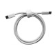 Cablu de Date Universal, Flippy, Incarcare Rapida, Type-C to Type-C Compatibil cu Telefon sau Tableta, Cablu de Incarcare Impletit din Nailon, 1 m, Gri