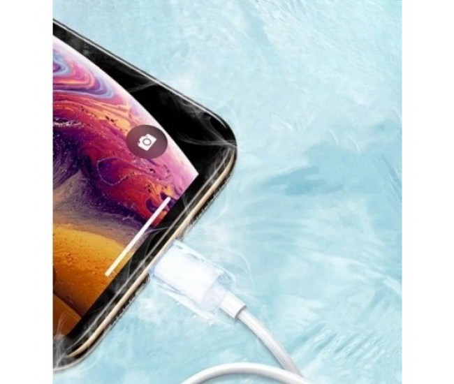 Cablu De Date USB Type-C la iPhone Flippy WUW-X181 20W 1 m, Alb Cablu De Date USB Type-C la iPhone Flippy WUW-X181 20W 1 m, Alb