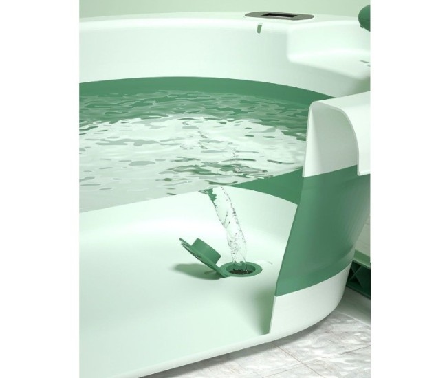 Cada de Baie, Flippy, pentru Copii 0 luni - 6 Ani, cu Termometru, Pliabila, Perna Suport Inclusa, din Plastic, 81.5 x 49 x 21.5 cm, Verde Cada de Baie, Flippy, pentru Copii 0 luni - 6 Ani, cu Termometru, Pliabila, Perna Suport Inclusa, din Plastic, 81.5 x 49 x 21.5 cm, Verde
