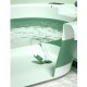 Cada de Baie, Flippy, pentru Copii 0 luni - 6 Ani, cu Termometru, Pliabila, Perna Suport Inclusa, din Plastic, 81.5 x 49 x 21.5 cm, Verde Cada de Baie, Flippy, pentru Copii 0 luni - 6 Ani, cu Termometru, Pliabila, Perna Suport Inclusa, din Plastic, 81.5 x 49 x 21.5 cm, Verde