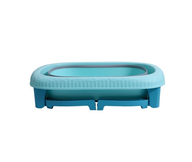 Cada Pliabila pentru Baie, Flippy, din PP+TPE, pentru Copii 0-6 Ani, cu Picioare, Suport de Sezut, Scurgere Etans, 48.5x25x72 cm, Albastru Cada Pliabila pentru Baie, Flippy, din PP+TPE, pentru Copii 0-6 Ani, cu Picioare, Suport de Sezut, Scurgere Etans, 48.5x25x72 cm, Albastru