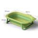 Cada Pliabila pentru Baie, Flippy, din PP+TPR, pentru Copii 0-6 Ani, Model Crocodil, Dop de Scurgere, 80x54x21 cm, Verde Cada Pliabila pentru Baie, Flippy, din PP+TPR, pentru Copii 0-6 Ani, Model Crocodil, Dop de Scurgere, 80x54x21 cm, Verde