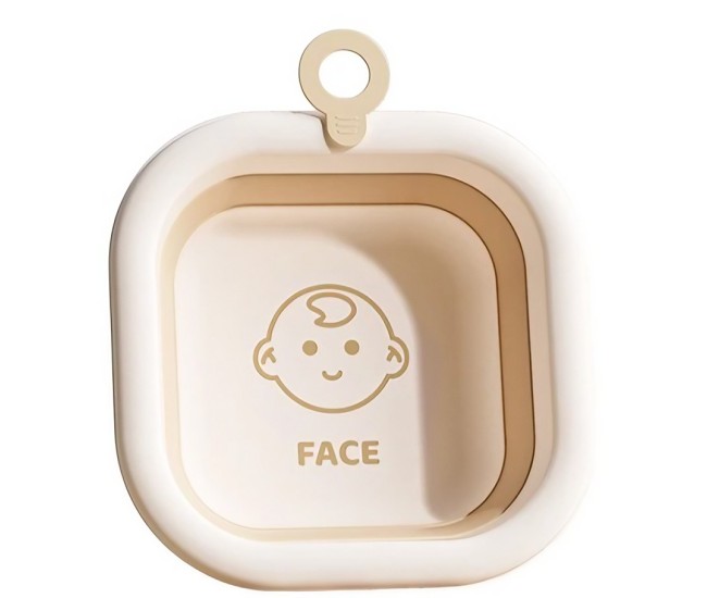 Cada Pliabila pentru Baie pentru Copii, Flippy, Cadita pentru Bebelusi, Model Patrat pentru Fata, Maro, 30x30x3.5 cm, 3.5 L Cada Pliabila pentru Baie pentru Copii, Flippy, Cadita pentru Bebelusi, Model Patrat pentru Fata, Maro, 30x30x3.5 cm, 3.5 L