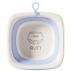 Cada Pliabila pentru Baie pentru Copii, Flippy, Cadita pentru Bebelusi, Model Patrat pentru Fundulet, Albastru, 32x27.5x3.7 cm, 4 L Cada Pliabila pentru Baie pentru Copii, Flippy, Cadita pentru Bebelusi, Model Patrat pentru Fundulet, Albastru, 32x27.5x3.7 cm, 4 L