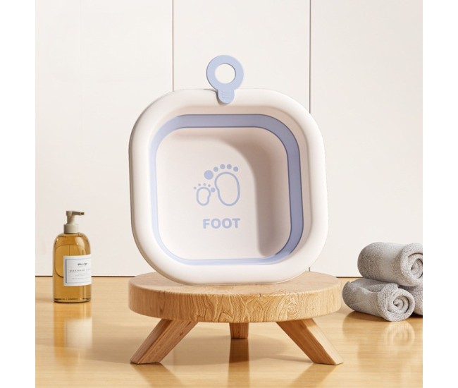 Cada Pliabila pentru Baie pentru Copii, Flippy, Cadita pentru Bebelusi, Model Patrat pentru Picioare, Albastru, 30x30x3.5 cm, 3.5 L Cada Pliabila pentru Baie pentru Copii, Flippy, Cadita pentru Bebelusi, Model Patrat pentru Picioare, Albastru, 30x30x3.5 cm, 3.5 L