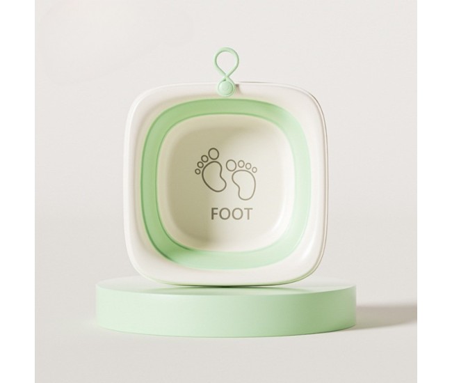 Cada Pliabila pentru Baie pentru Copii, Flippy, Cadita pentru Bebelusi, Model Patrat pentru Picioare, Verde, 32x27.5x3.7 cm, 4 L Cada Pliabila pentru Baie pentru Copii, Flippy, Cadita pentru Bebelusi, Model Patrat pentru Picioare, Verde, 32x27.5x3.7 cm, 4 L