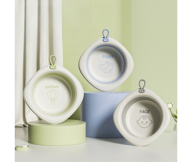 Cada Pliabila pentru Baie pentru Copii, Flippy, Cadita pentru Bebelusi, Model Romb cu Balon, Verde, 31.5x31.5x3.5 cm, 3L Cada Pliabila pentru Baie pentru Copii, Flippy, Cadita pentru Bebelusi, Model Romb cu Balon, Verde, 31.5x31.5x3.5 cm, 3L