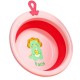 Cada Pliabila pentru Baie pentru Copii, Flippy, Cadita pentru Bebelusi, Model Rotund cu Dinozaur, Roz, 30x30x3.7 cm, 4L Cada Pliabila pentru Baie pentru Copii, Flippy, Cadita pentru Bebelusi, Model Rotund cu Dinozaur, Roz, 30x30x3.7 cm, 4L