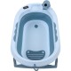 Cada de Baie, Flippy, pentru Copii 0 luni - 6 Ani, cu Termometru, Pliabila, Perna Suport Inclusa, din Plastic, 81.5 x 49 x 21.5 cm, Albastru Cada de Baie, Flippy, pentru Copii 0 luni - 6 Ani, cu Termometru, Pliabila, Perna Suport Inclusa, din Plastic, 81.5 x 49 x 21.5 cm, Albastru