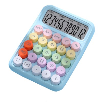 Calculator Electronic pentru Copii, Flippy, Calculator Dragut pentru Scoala Primara, Ecran mare 12 digits si Tastatura Mecania, 16 x 11 x 2 cm, Albastru Calculator Electronic pentru Copii, Flippy, Calculator Dragut pentru Scoala Primara, Ecran mare 12 digits si Tastatura Mecania, 16 x 11 x 2 cm, Albastru
